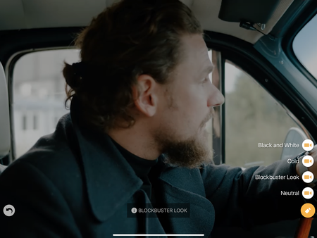 A man in car.