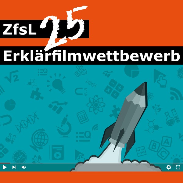 Ein Werbebanner vom ZfsL Erklärfilmwettbewerb.